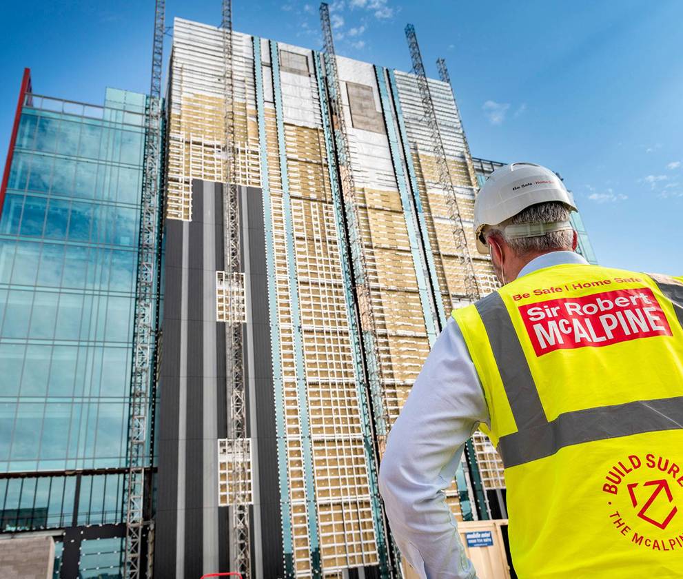 Exterior view of The Spark at Newcastle Helix