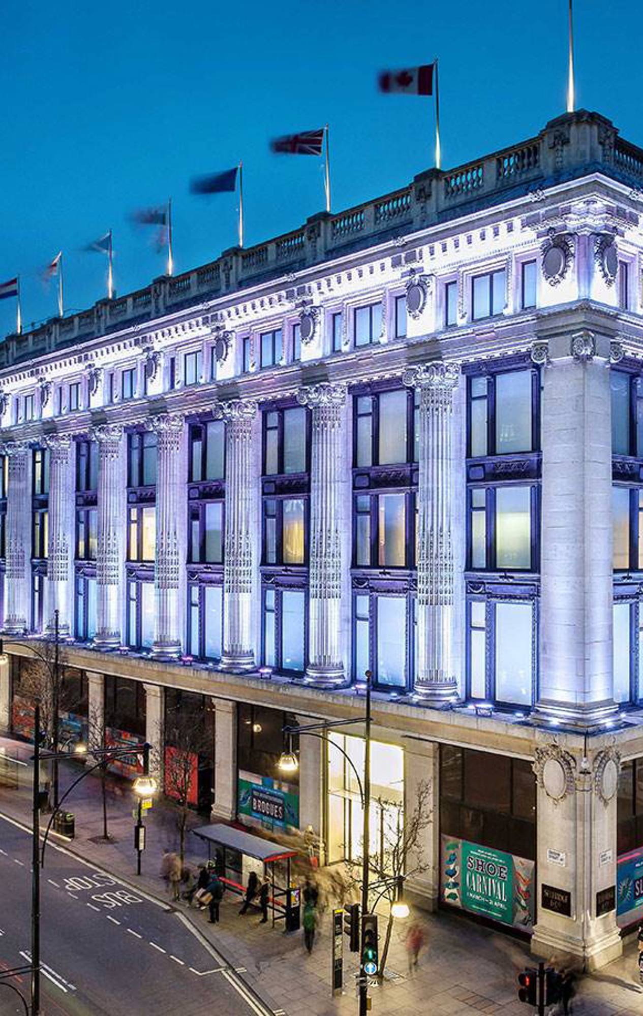 Interior view of the newly converted shop floor