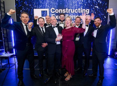 News Awards Hexham Constructing Excellence Team