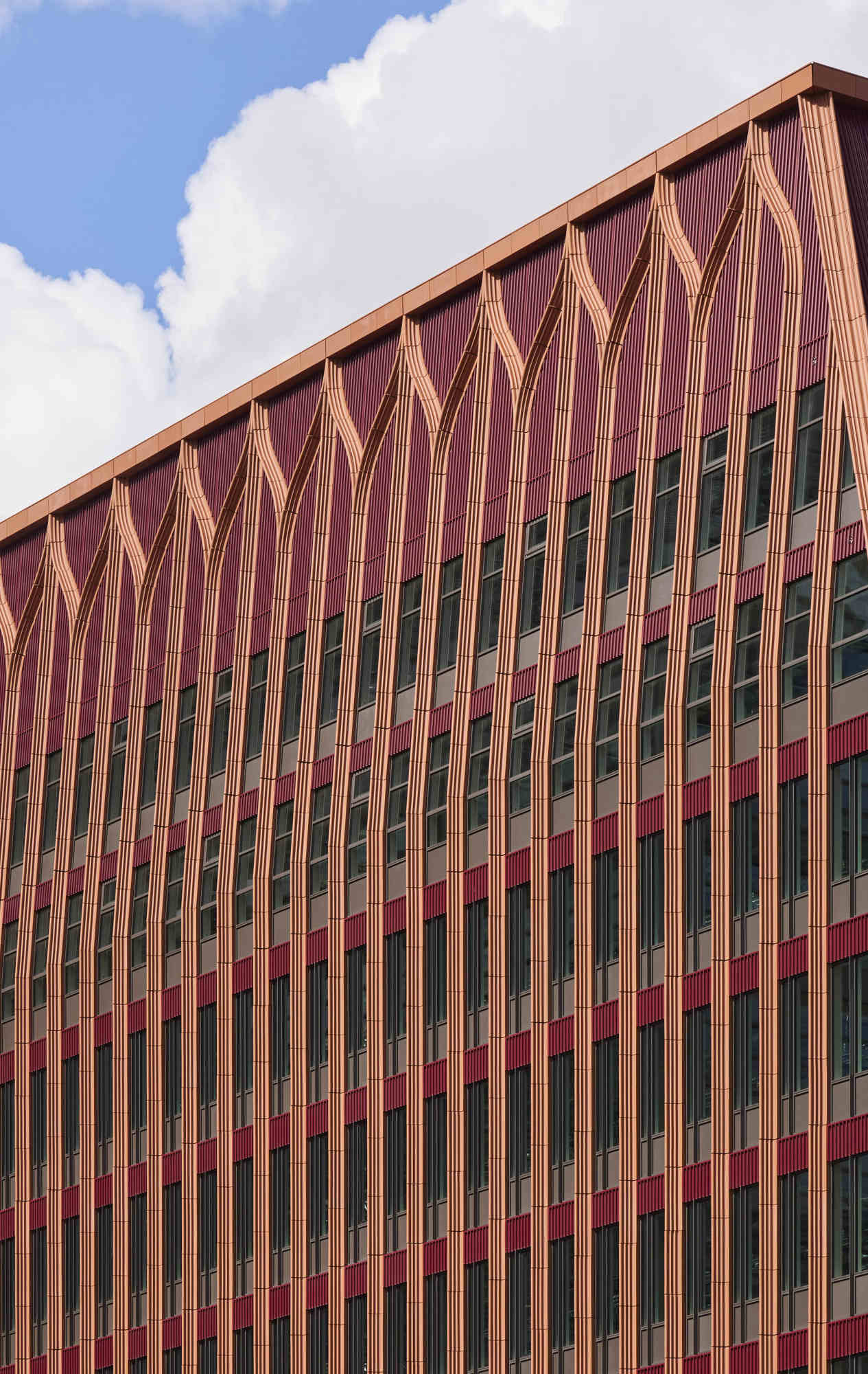 View of  Three CS façade 