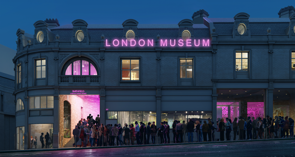 London Museum Planning Image - General Market night activity
