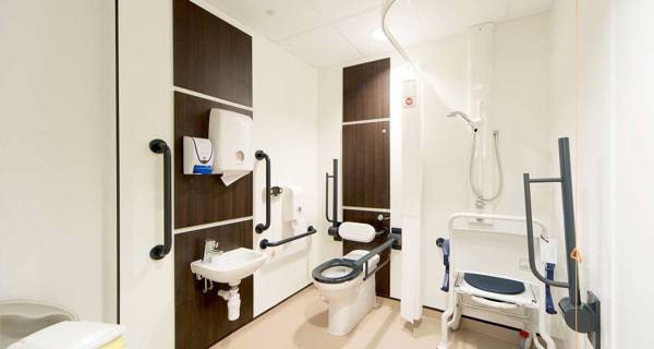 Toilet at Airedale Hospital